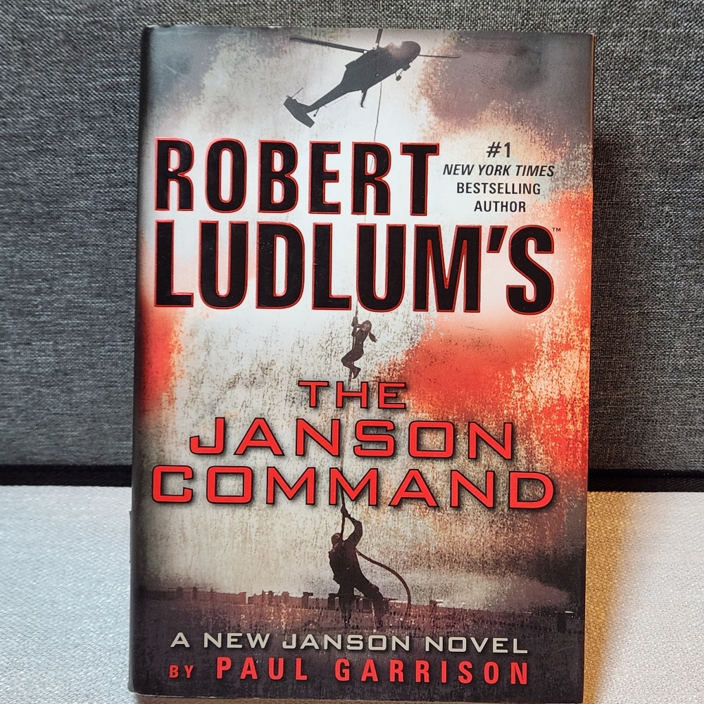 🔥 The Janson Command Robert Ludlum  Hardback Book w Dust Cover